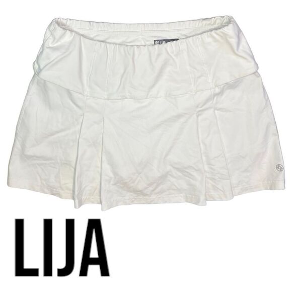 Women’s LIJA Tennis Golf Skort White Size Medium Athletic - Picture 1 of 7